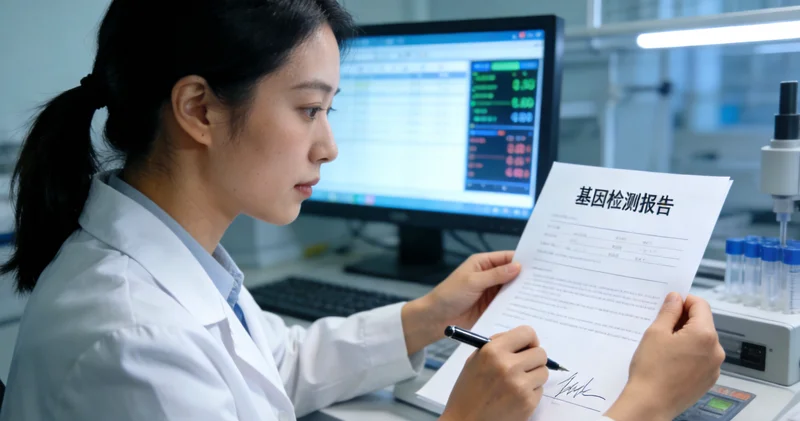 青岛遗传咨询解读基因检测报告