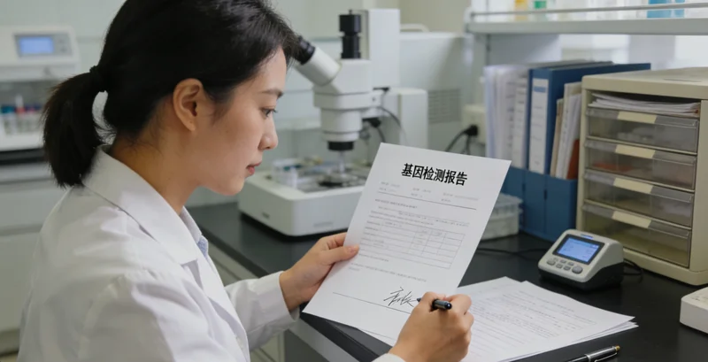 昌吉州遗传咨询师为居民解读基因