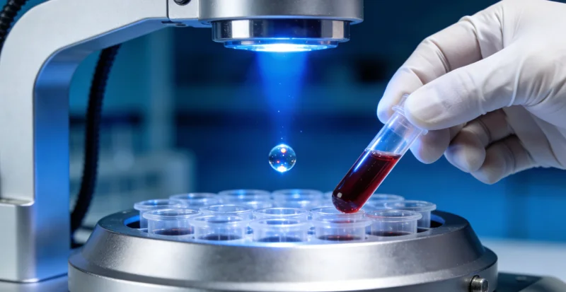 DNA双螺旋结构象征基因科技的