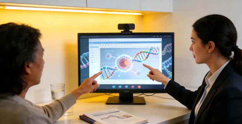 邵阳家庭在专业机构进行遗传咨询