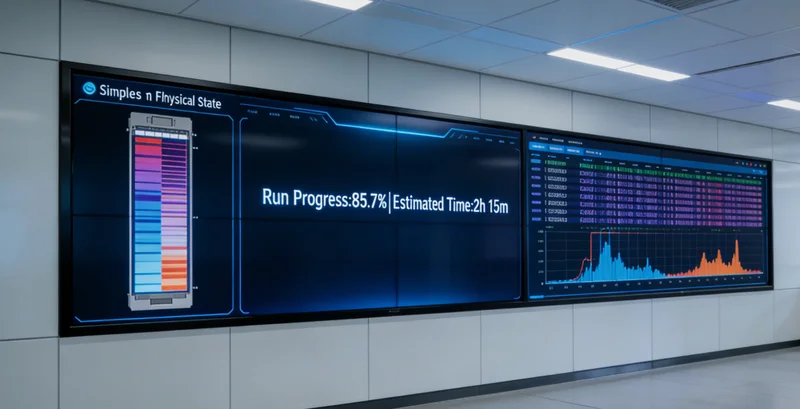 基因测序实验室内部技术人员操作