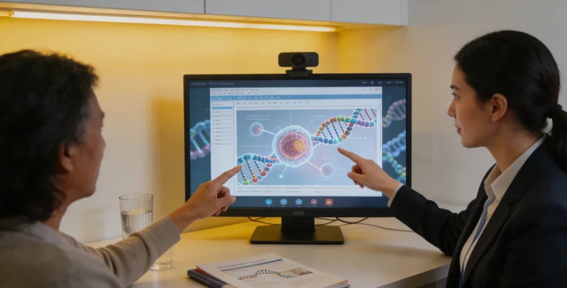 黑河家庭进行遗传咨询