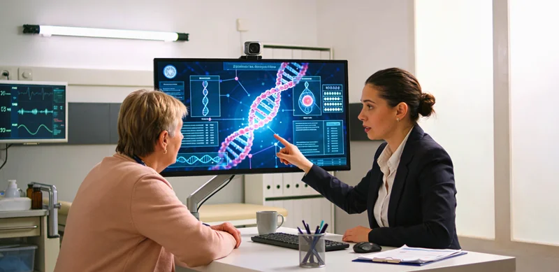 兴义家庭在医生指导下进行遗传咨