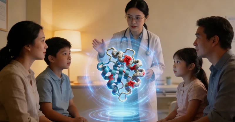 固原遗传咨询场景 医生与女性咨