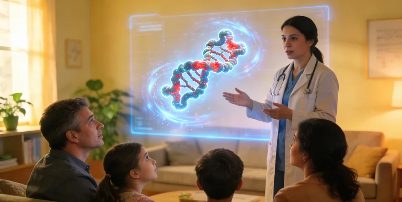 格尔木遗传咨询门诊医生与患者沟