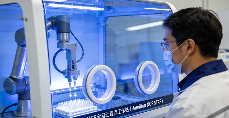 丽江医院内医生与患者进行遗传咨