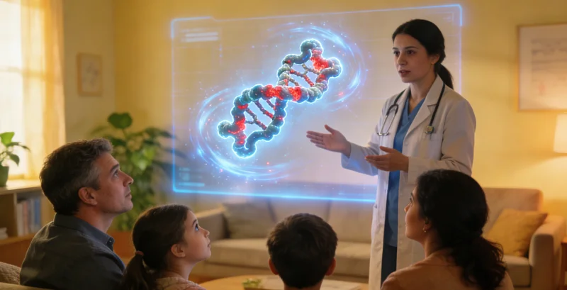 凭祥患者与遗传咨询师深入沟通场