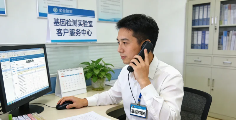 大安遗传咨询门诊医生与患者沟通