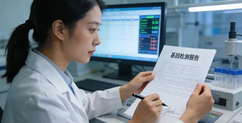 邵东RET基因检测报告解读示意