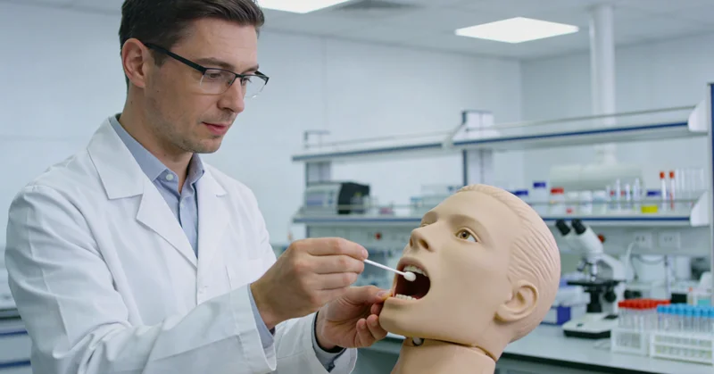 兰溪市民在专业机构接受无痛基因