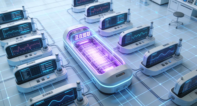 茫崖居民在家中自行进行基因检测