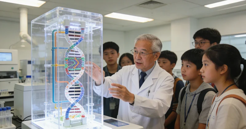 儋州遗传咨询场景，医生与家庭成