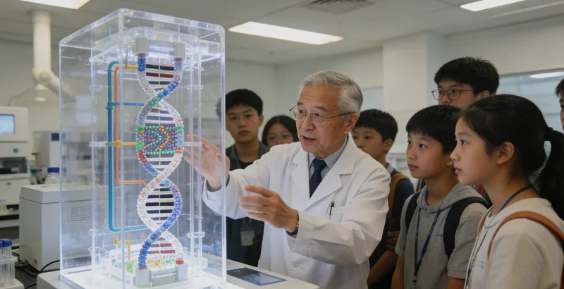 可克达拉基因检测实验室专业人员