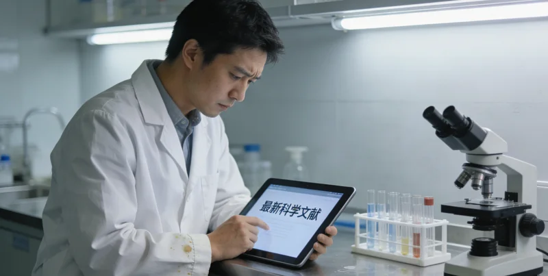 基因检测实验室进行血管母细胞瘤