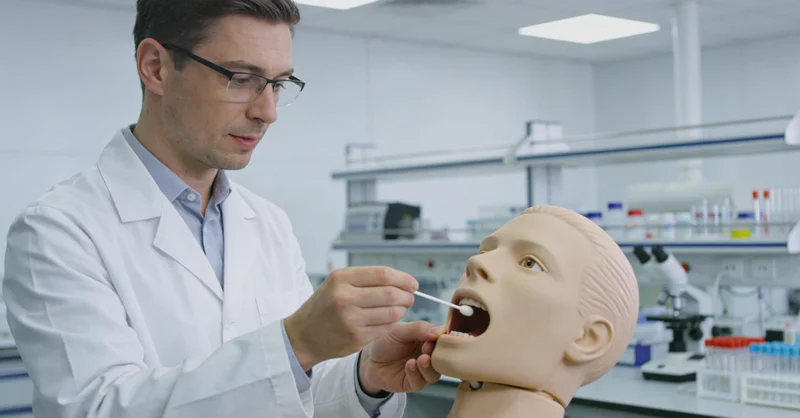 杭州专业人员进行基因检测采样