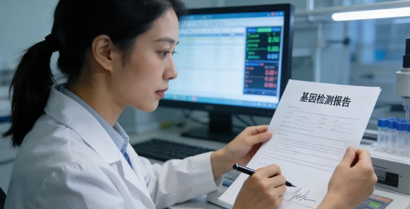 遵化医生与患者解读基因检测报告