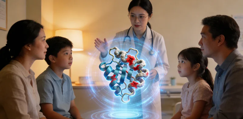 北京医院遗传咨询门诊医生与患者