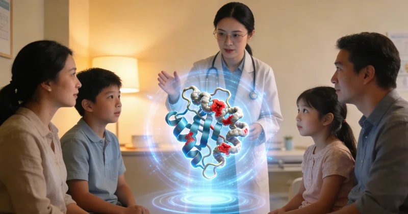 福泉家庭遗传健康咨询示意图