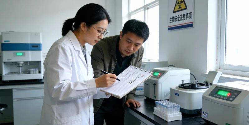 讷河家庭与医生共同查看解读检测