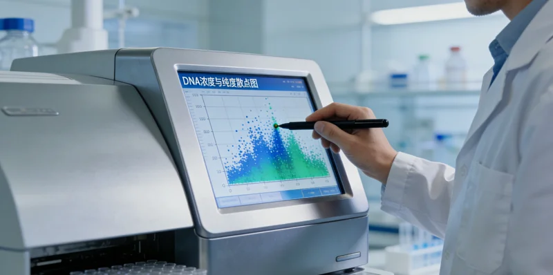 北安基因检测实验室技术人员进行