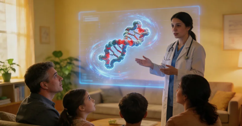 克州家庭在户外阳光下坦诚沟通健