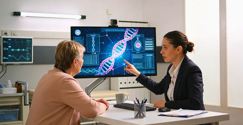 定州家庭与遗传咨询师沟通基因检