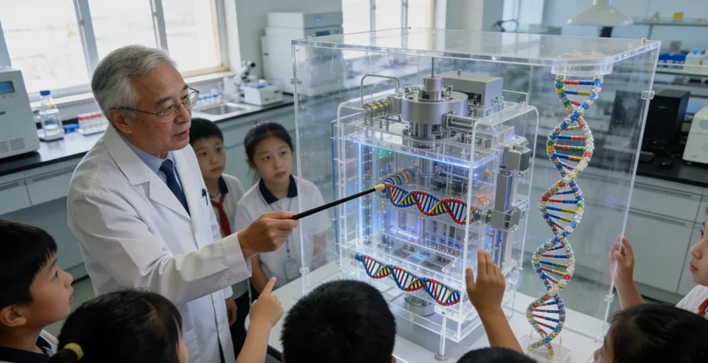 潮州遗传咨询师为市民讲解基因检