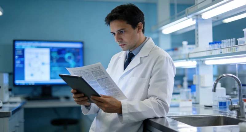 青铜峡基因检测实验室技术人员进