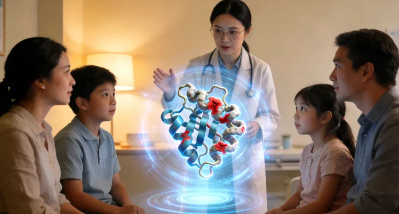 玉林遗传咨询师与居民沟通家族健