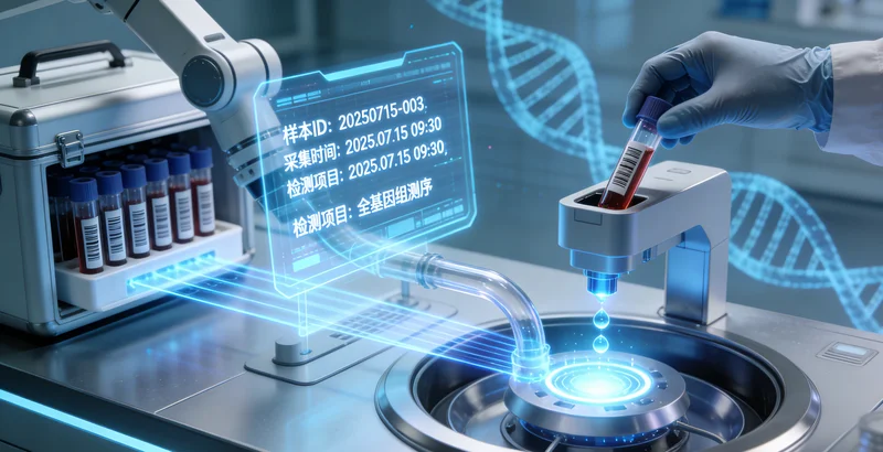 崇州基因检测采样点采集血液样本