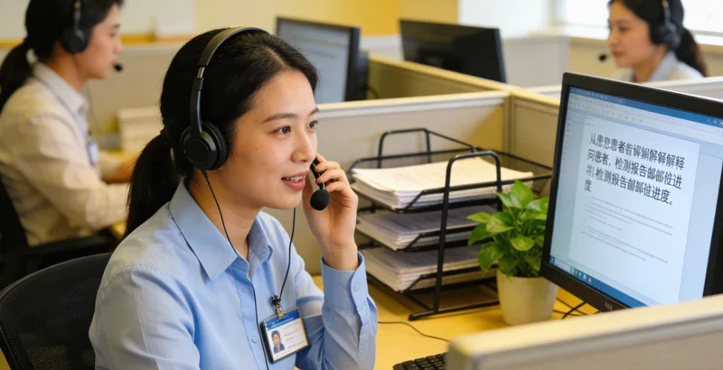 扎兰屯医生为居民解读基因检测报