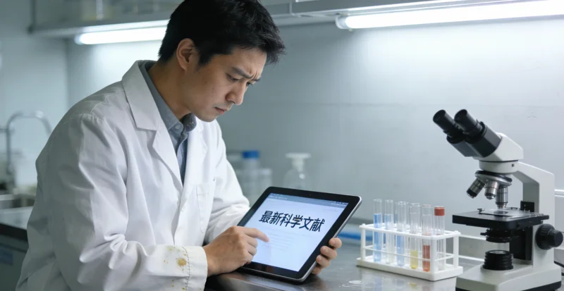 阜新基因检测实验室工作场景