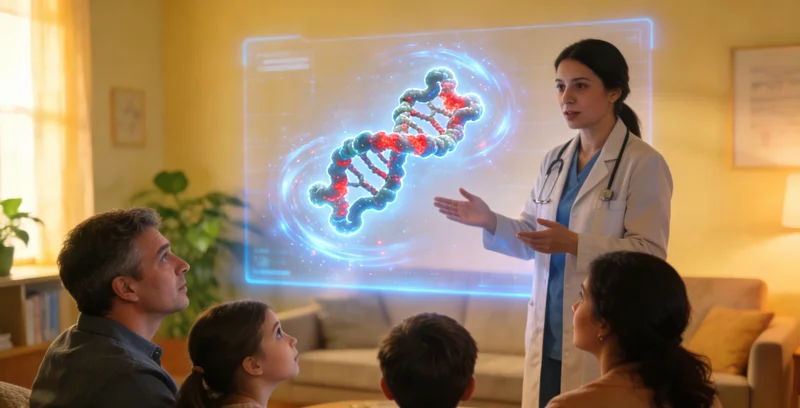 四子王旗医生为患者解读基因检测