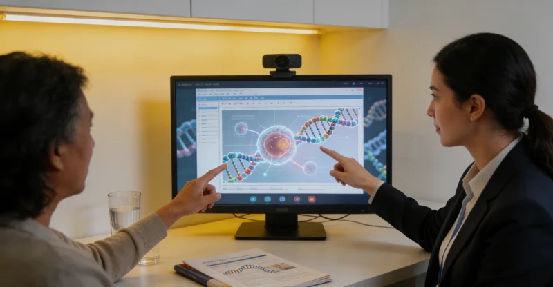 灵宝遗传咨询医生与家庭沟通听神