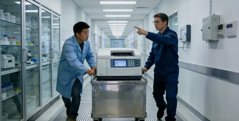 海东医生与患者家属沟通病情场景