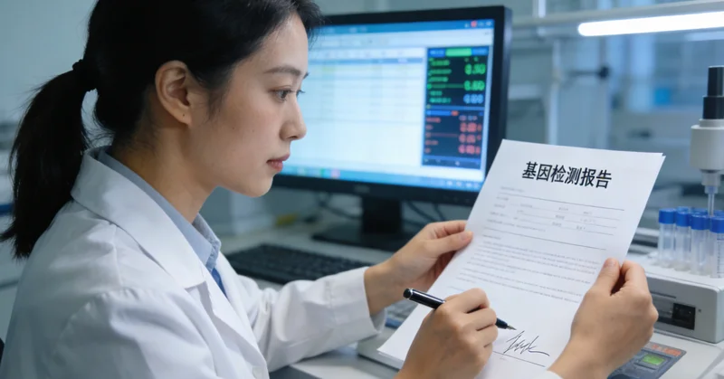 靖西EPCAM基因检测报告解读