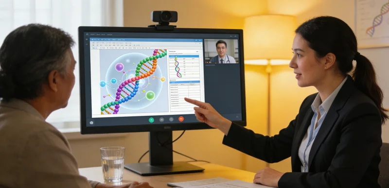 北京遗传咨询师为家庭解读基因检