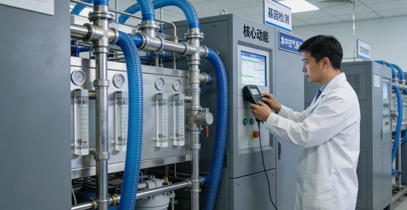 泰兴女性进行乳腺健康筛查示意图