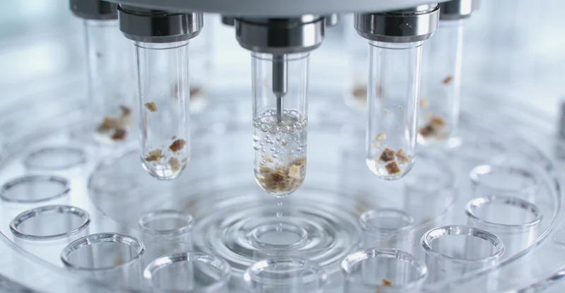 库伦市民在家中进行定期血压监测