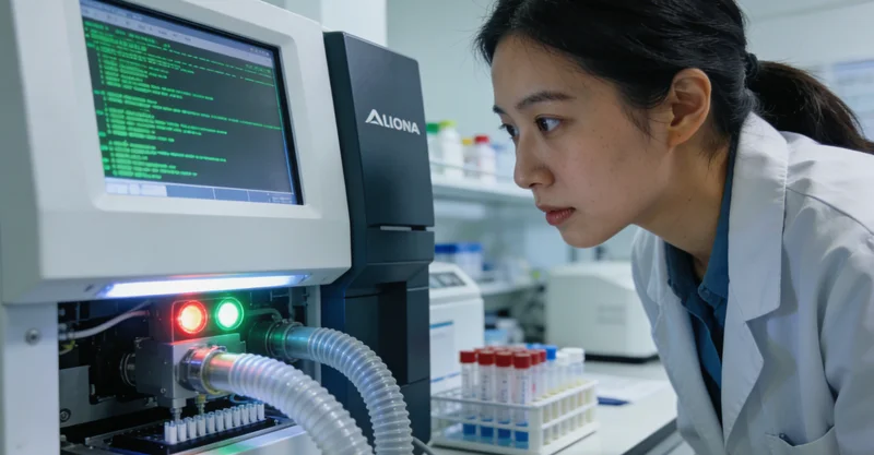 湘西州合作基因检测实验室内的测