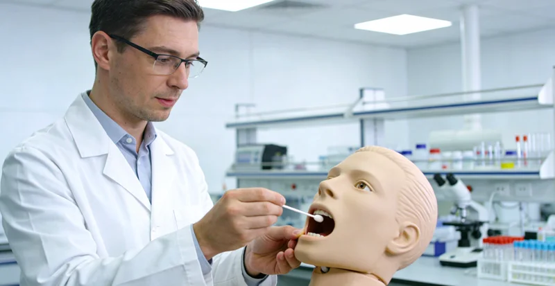 无锡儿童无痛基因检测 口腔采样