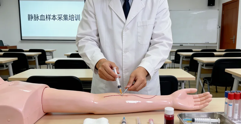 阿荣旗居民进行基因检测静脉采血