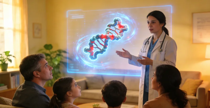 那曲地区医患遗传咨询沟通场景