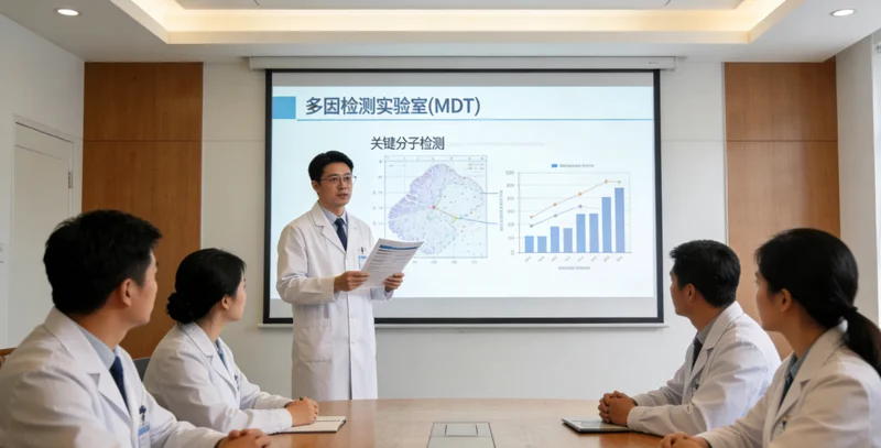 榆树家庭与医疗工作者进行遗传咨