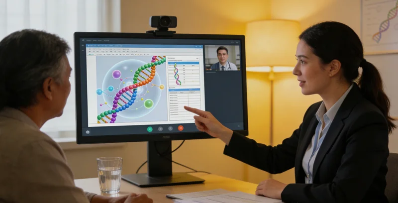 阿图什专业医生进行遗传咨询沟通