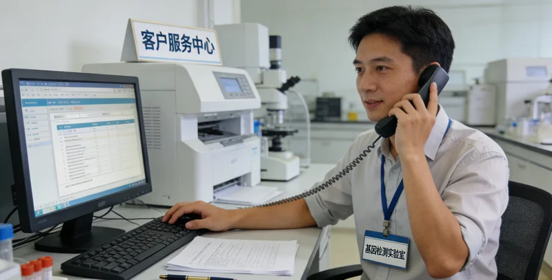 阿左旗居民与医生进行遗传咨询沟