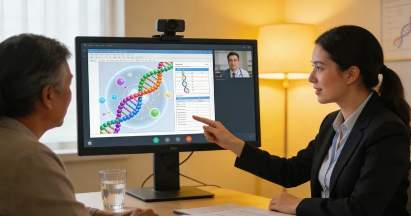 东宁基因检测流程示意图 采血与