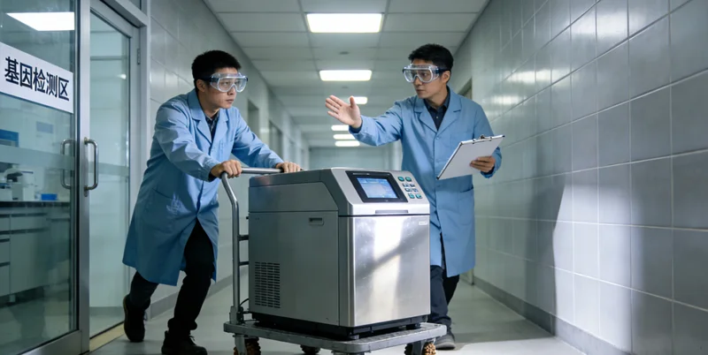 南安市民在医院进行遗传咨询场景