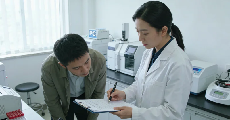 临海遗传咨询师与咨询者绘制家族