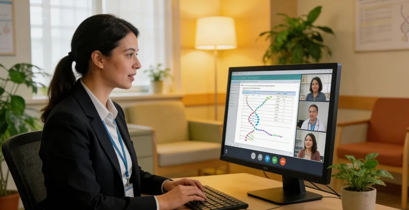 武威市民接受专业遗传咨询师一对